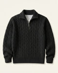 Kensington Cable-Knit Quarter-Zip Jumper